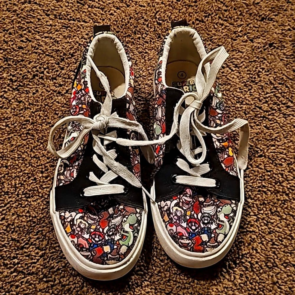 Super Mario Brothers sneakers!